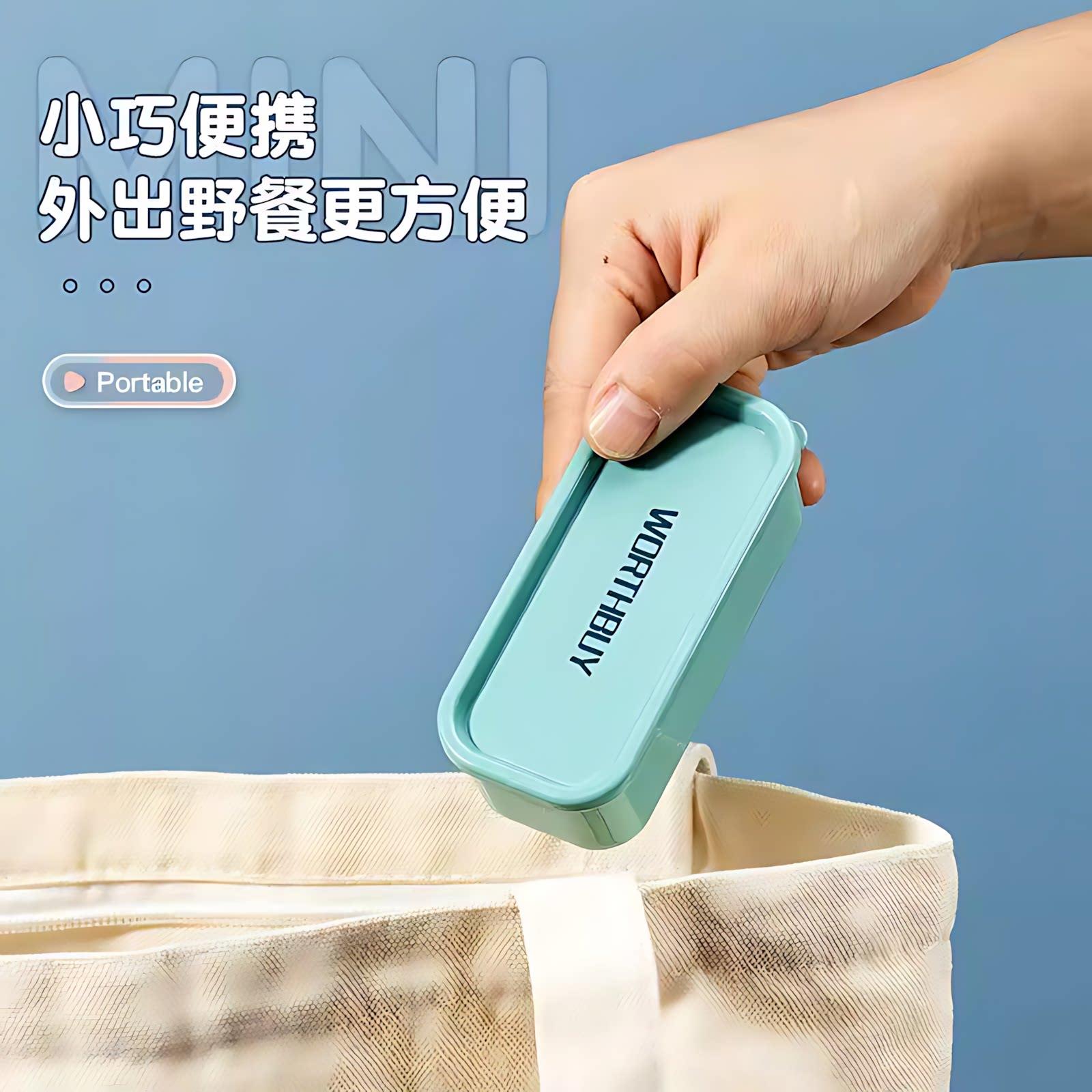 牙线随身盒牙签牙线盒旅行可携式迷你针线口罩耳机收纳分装盒棉线
