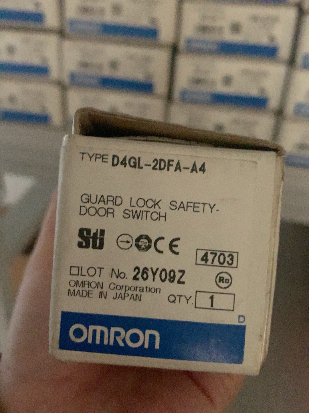 OMRON门锁D4GL-2DFA-A4