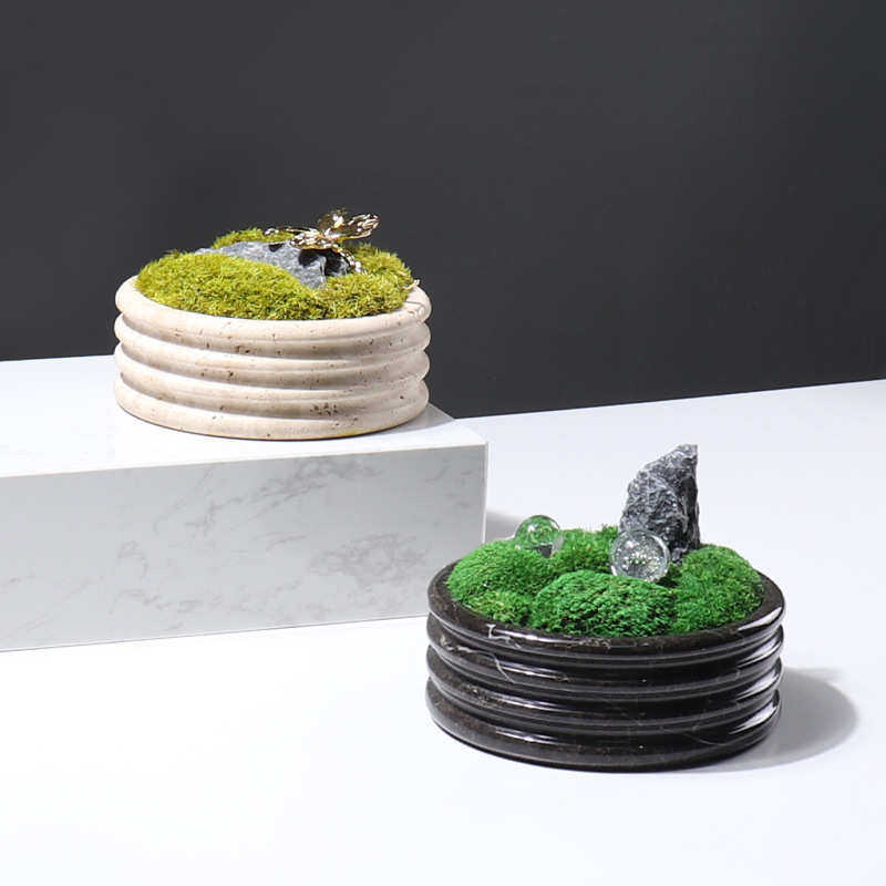 现代轻奢大理石花盆样板房别墅家居客厅桌面装饰绿植多肉仿真花盆,鲜花速递/花卉仿真/绿植园艺,花盆,淘宝优惠券,粉丝福利购,淘宝优惠卷