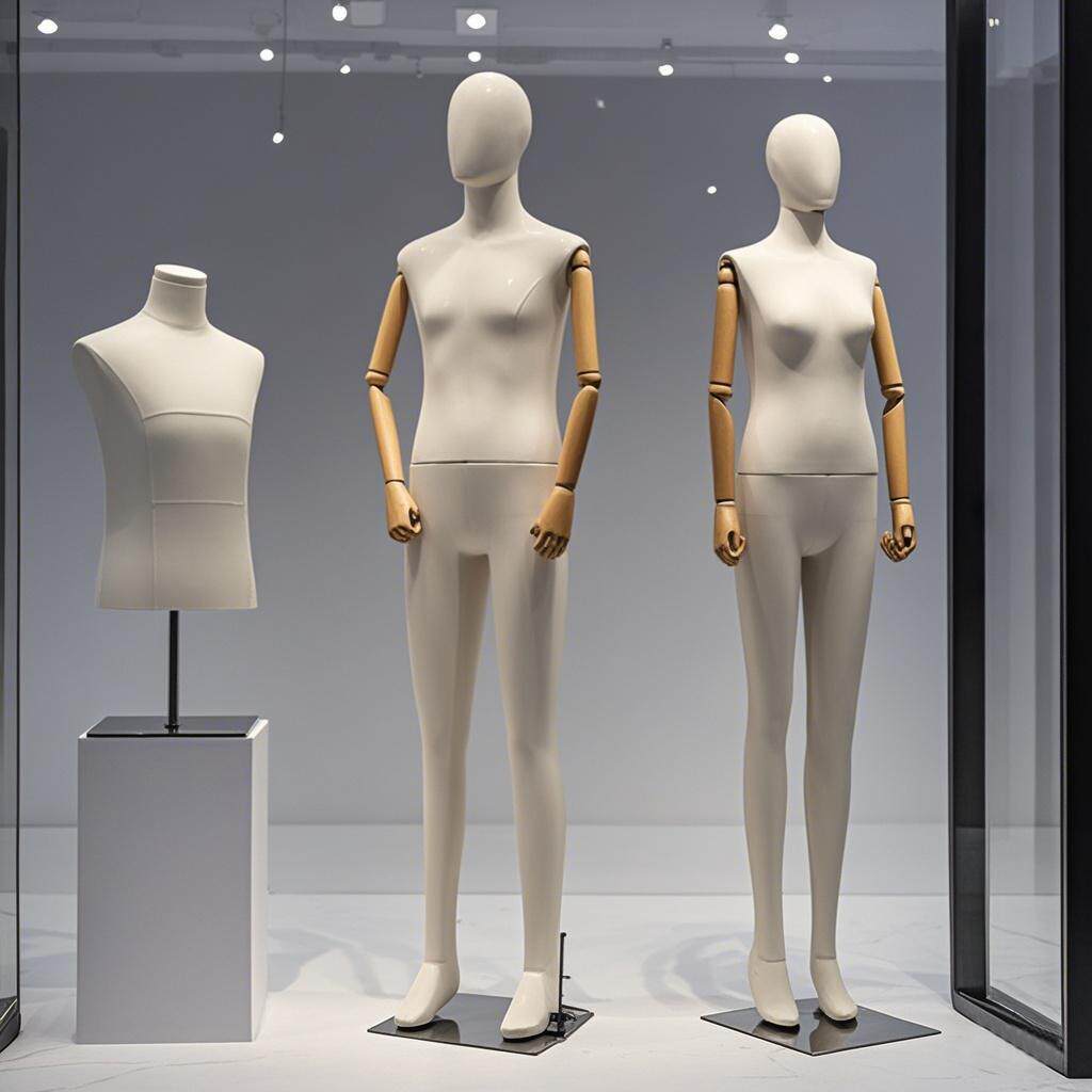 高档服装店模特道具男女全身橱窗服装人台人体假人模特架子展示架