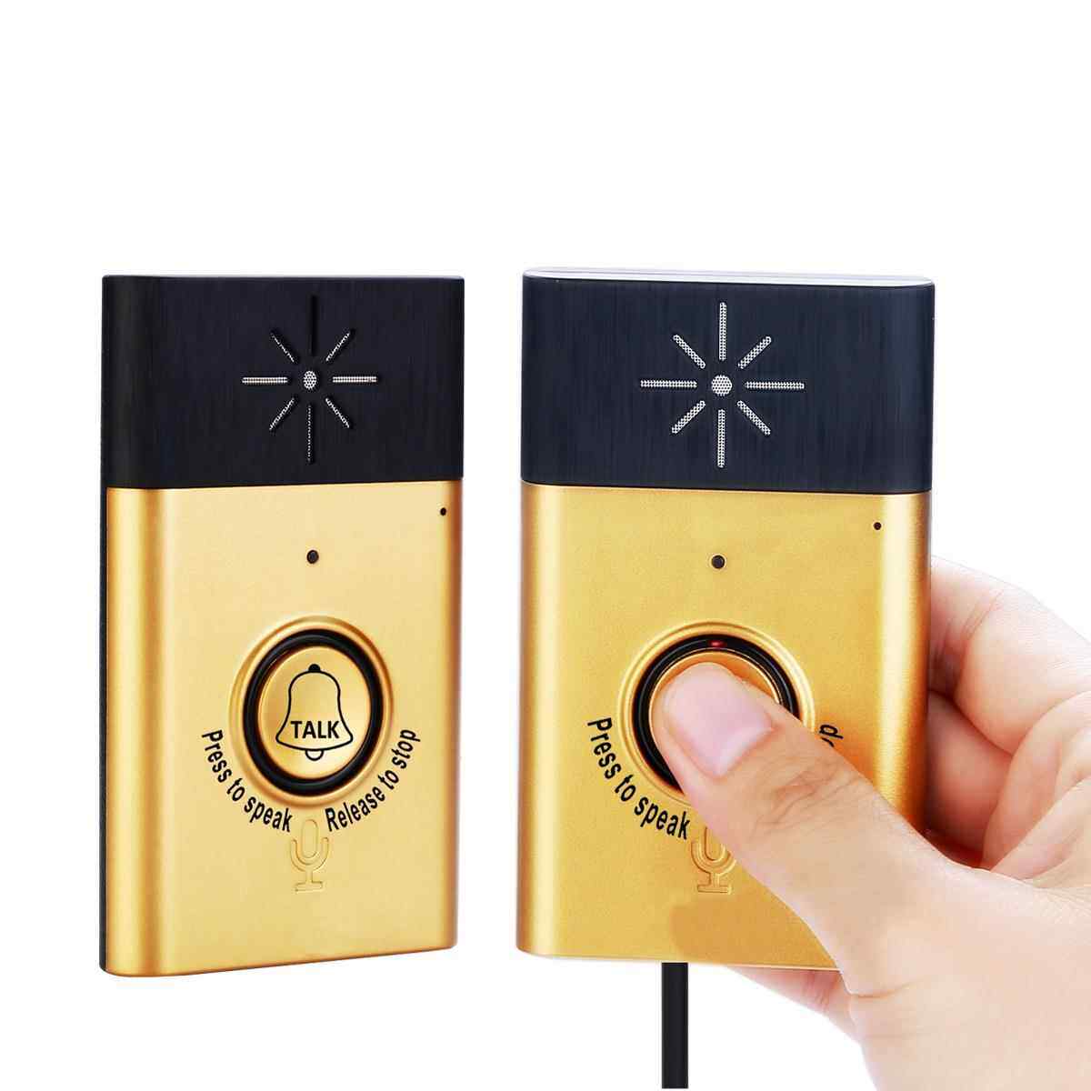 H6智能对讲门铃家用无线语音门铃声音大对讲清晰一拖一