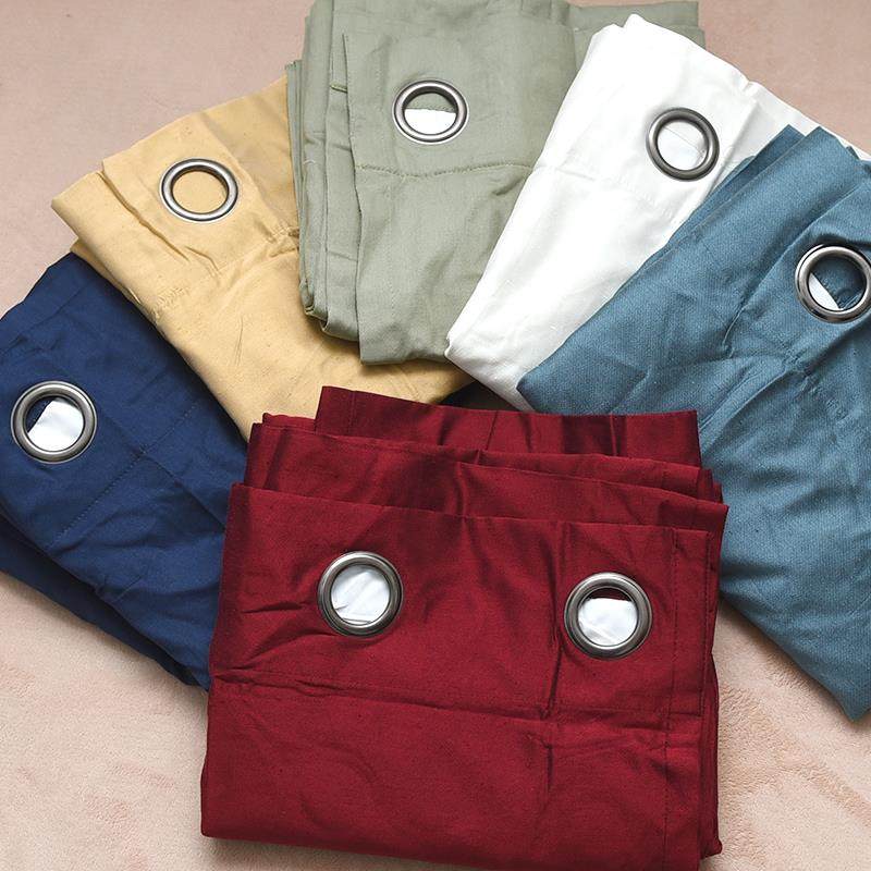 新款特价处理外贸出口出租房卧室遮光布成品双层加厚衬布打孔窗帘,居家布艺,成品窗帘,淘宝优惠券,粉丝福利购,淘宝优惠卷