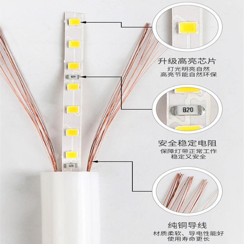 led霓虹圆形360度软灯带户外防水广告招牌线条灯工程亮化超亮