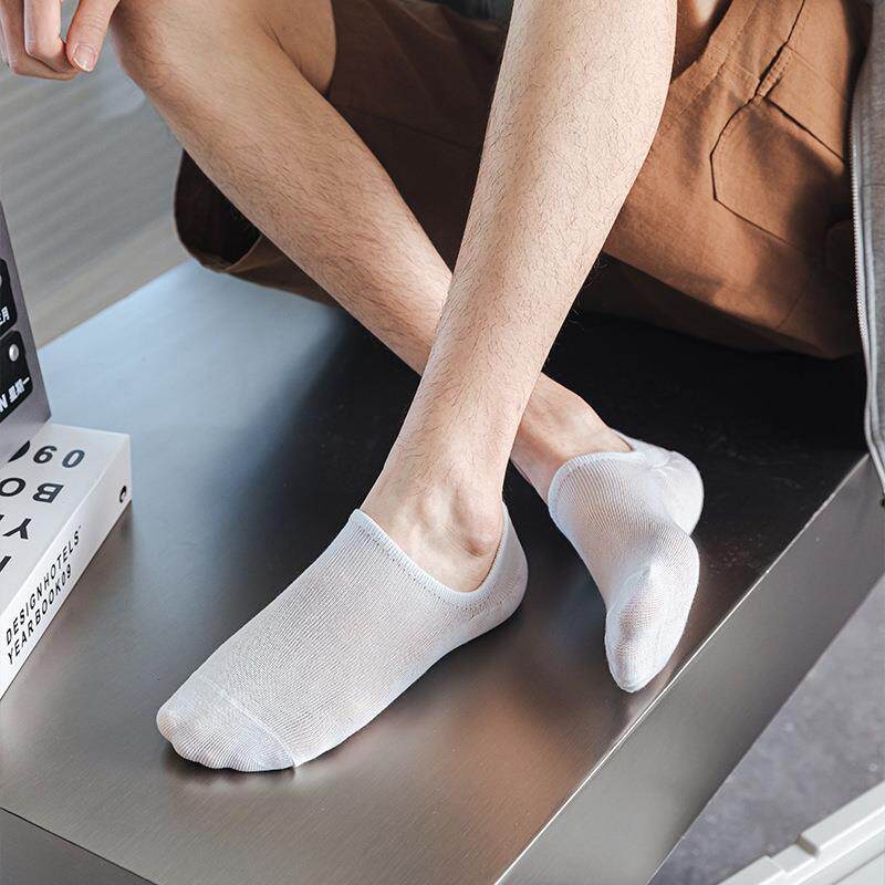白色袜子男短袜夏季男士船袜日系男袜男生运动吸汗透气浅口隐形袜
