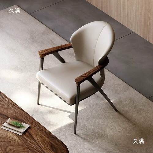 意茶式桌A761轻奢实木手茶椅台主人椅茶客人椅2025新款扶茶桌靠垒