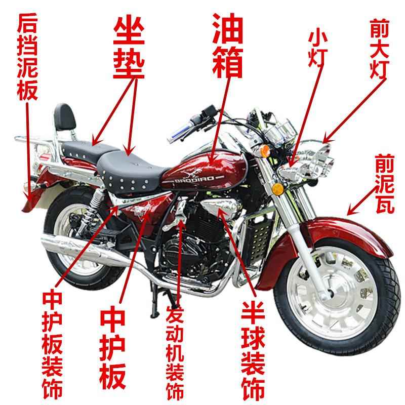 喜力风暴太子xl200-2s摩托车配件迅龙复古太子外壳挡泥板配件大全