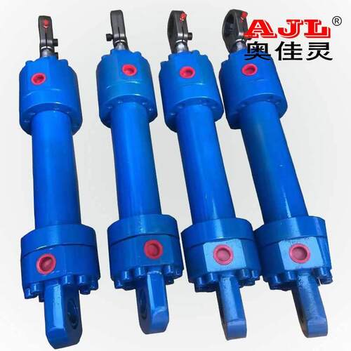 单双向液压油缸HSGL-50/0E-C*100电动叉车油缸前法兰式油缸