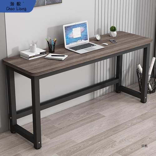 简约电脑桌台式家用卧室靠墙窄边长条方形书桌简易办公桌子学包邮