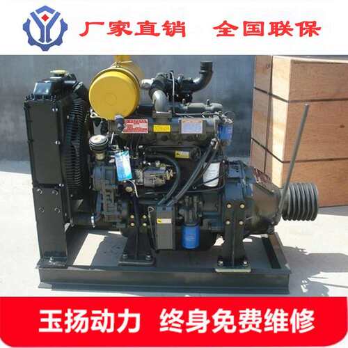 鹰潭R4108ZP四缸柴油机70kw配水泵机组粉碎机专用柴油发动机