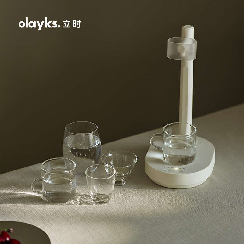 olayks立时电动抽水器桶装水家用纯净水取水器饮水机吸水加水器