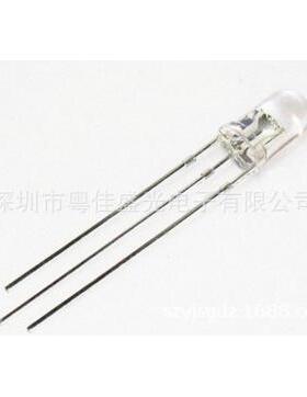 F5/5MM圆头雾状LED发光二极管 红绿红蓝红翠绿 共阴共阳 双色