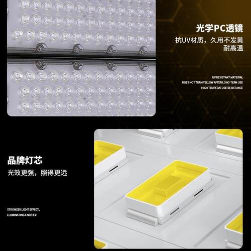 告品质芯足瓦外led投片光灯模组隧道照明户防水广牌SDA球场超亮