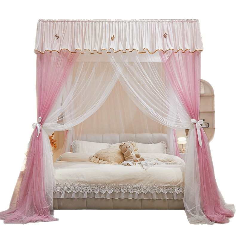 发带创1床1蚊帐代5床学生宿舍米蚊帐床批发蔚米床家用8帘用幔支架