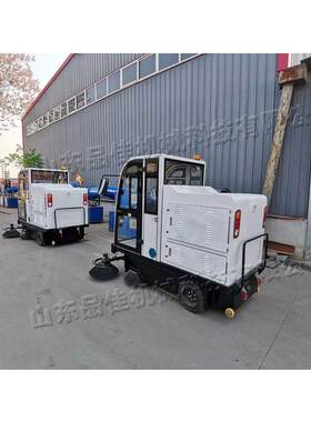 驾驶式商场地面清扫设备 校园庭院电动清扫车 工厂车间室内清洁车