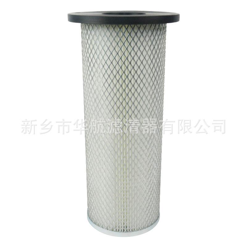 供应空气滤芯159*6聚酯纤维滤芯法兰口空气粉尘滤网
