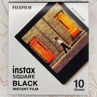 方形黑边相纸富士Instax方形相纸适用于Sq40