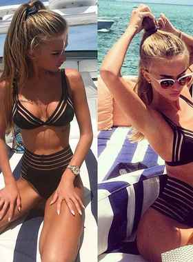 brief bra -string linked chain with lingerie leather piece