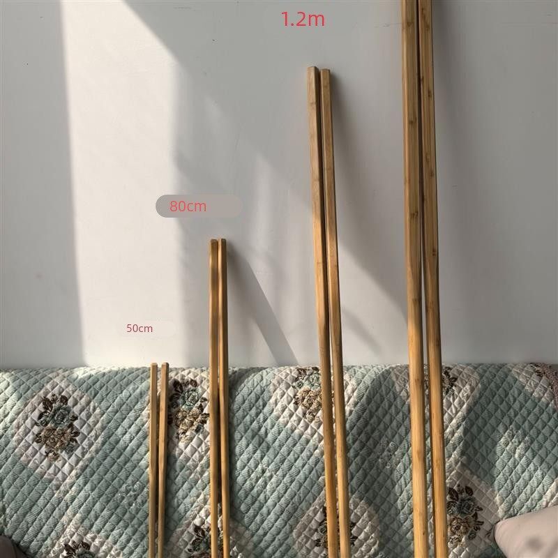 热销筷子抖音拍摄道具超大号夸张搞笑餐具筷子超大筷子表演道具