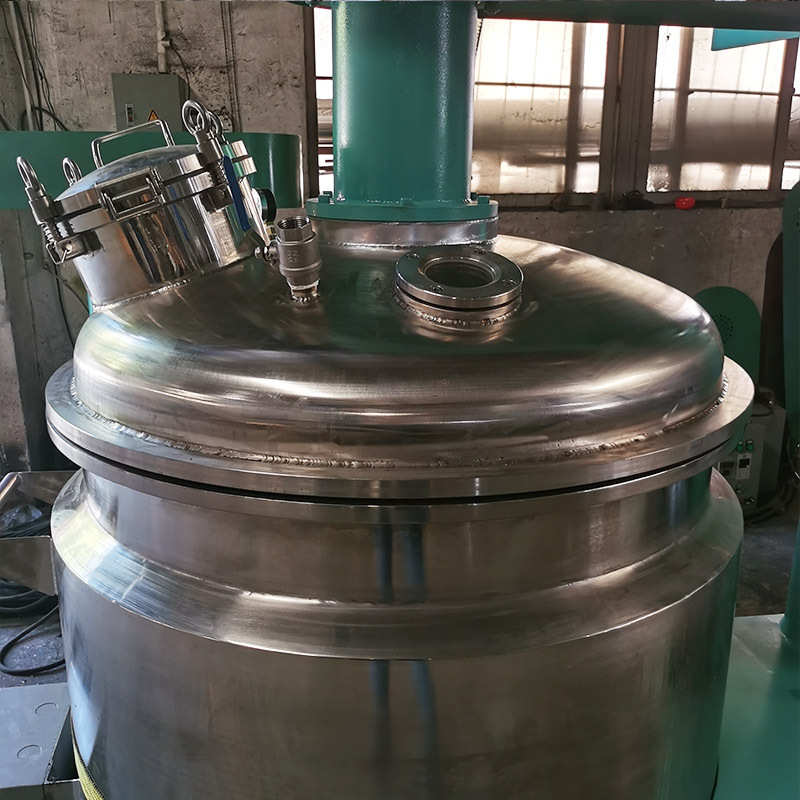 AB粘胶真空分散机 硅胶树脂真空脱泡搅拌机 高低速强力搅拌分散机