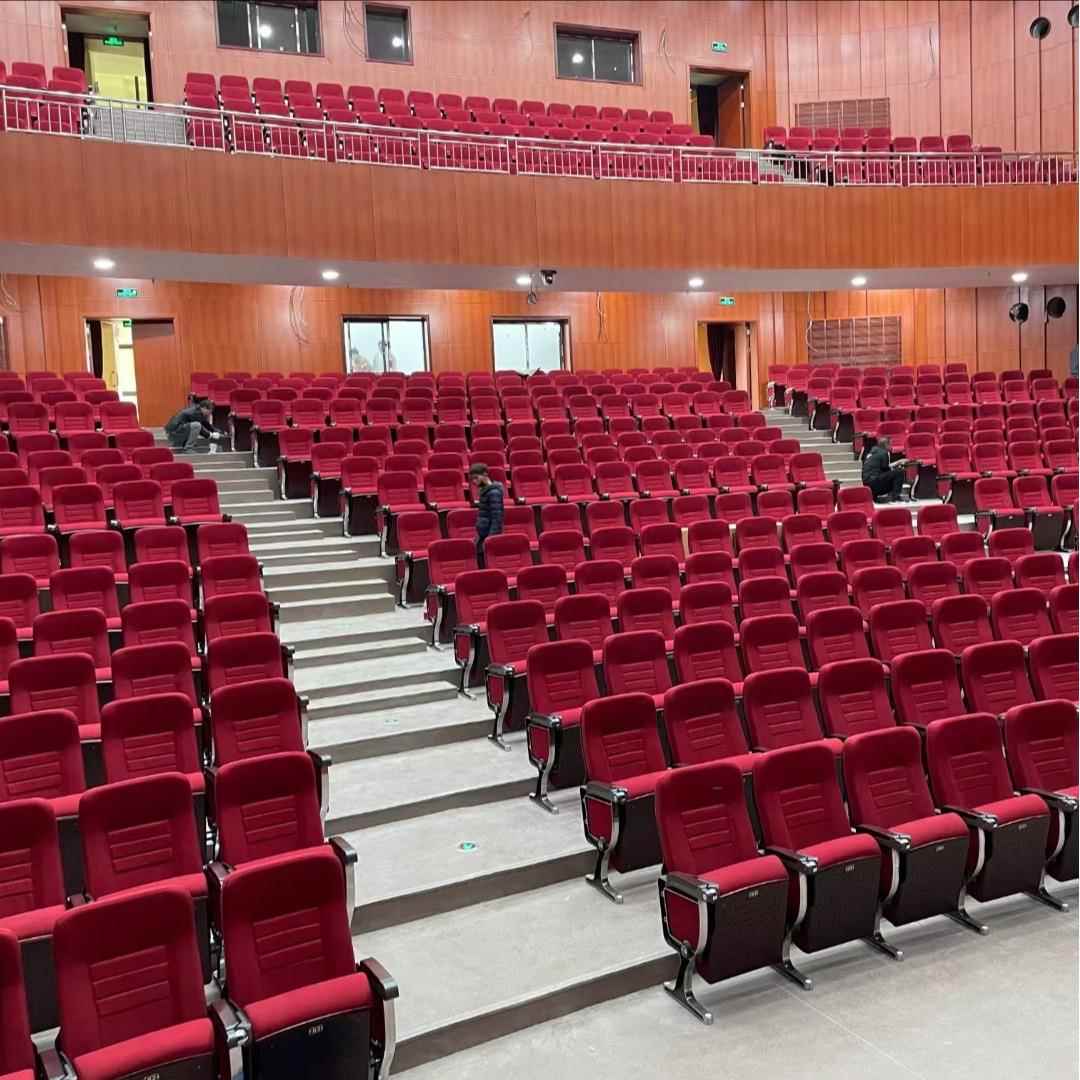 供宁波慈溪宁海余姚绍兴礼堂带写字板椅剧院椅报告厅排椅礼堂椅