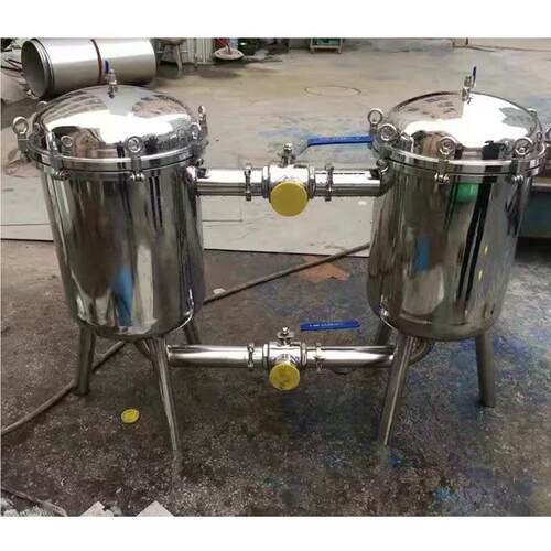 生级质双联过滤器卫 锈钢过滤器 0HFO4材不过滤器