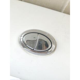 座便器冲水配件马桶水箱通用双按钮单按钮老式抽水马桶盖开关按键
