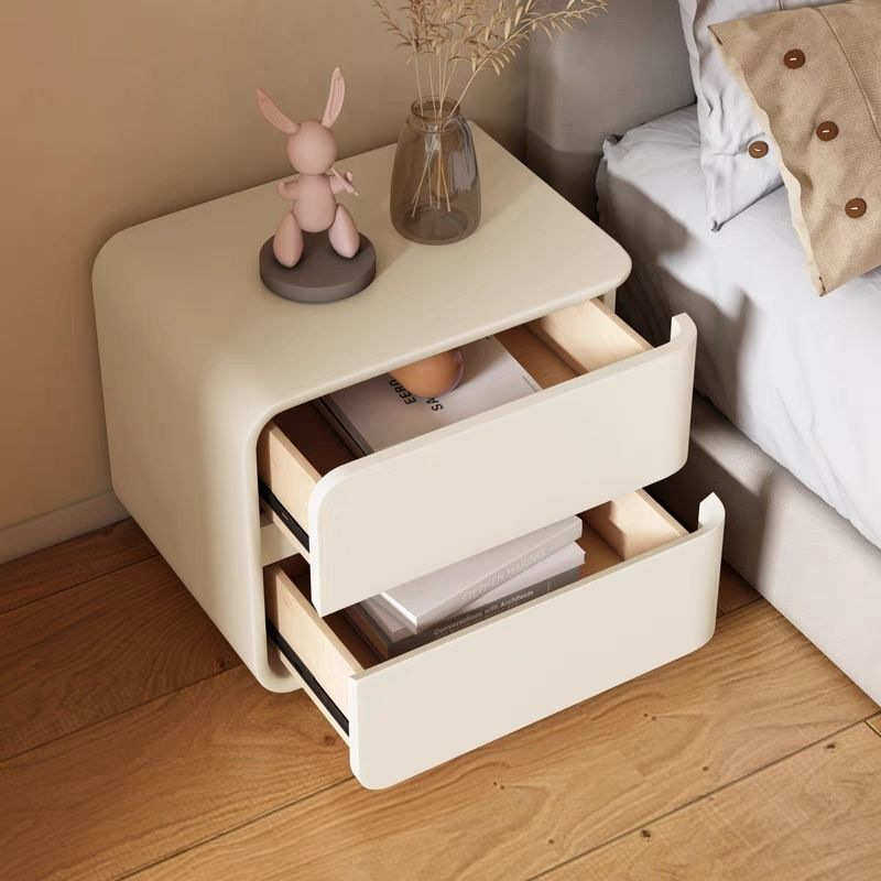 免安装现代简约实木床头柜卧室家用奶油风少女皮质松木柜,住宅家具,床头柜,淘宝优惠券,粉丝福利购,淘宝优惠卷