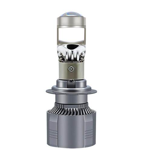 厂家A80LED小透镜汽车led大灯灯泡H790059006H4高亮聚光散热