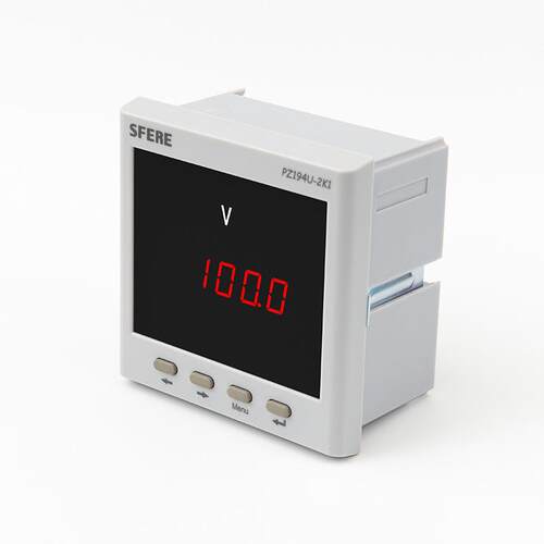 斯菲尔电气老型号CD194U-2K1带4~20mA变送输出单相数显交流电压表