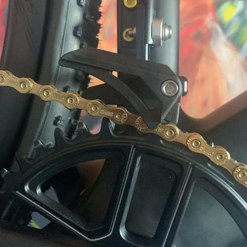ZTTO公路盘导链器稳链器单盘导链器正负齿稳链器安装于前拨挂耳