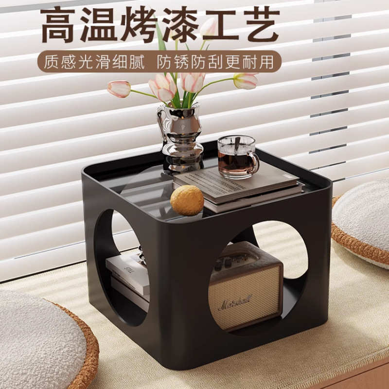 法式中古风创意阳台飘窗矮桌窗台小桌子酒店民宿榻榻米小茶几茶桌