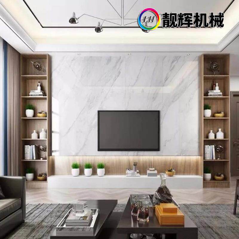 靓辉LH-1225电视背景墙印刷机机械石材产线uv打印机UV数码