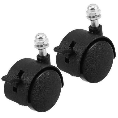 2Pcs Plastic Caster Wheels for Baby Bath Seats Universal