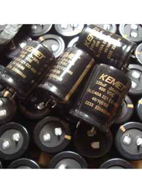 进口金字 KEMET 400V 220UF 英国 BHC ALC40A系胆机音频滤波电容