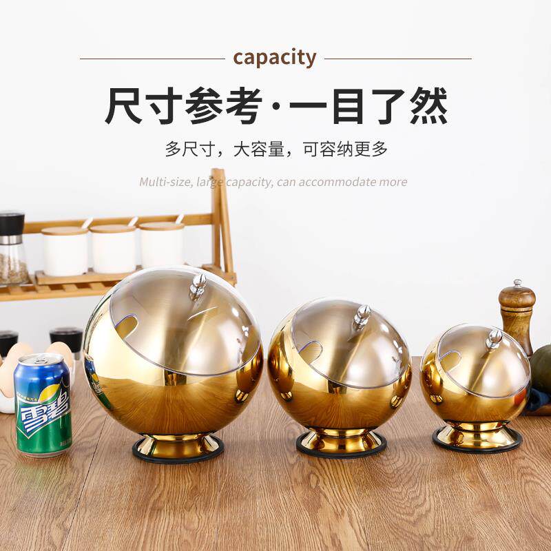 不锈钢桌面垃REF圾桶家用厨房V办台公茶几面收纳盒餐清桌洁KT烟之