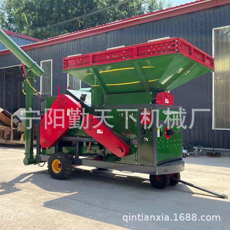 干湿两用玉米脱粒机 大型铲车上料苞谷打粒机