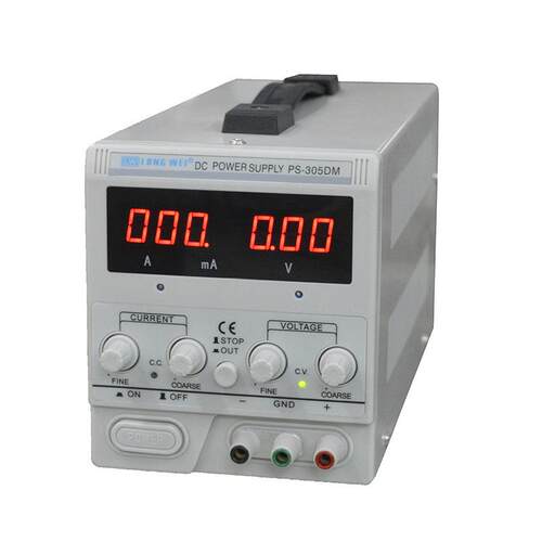 龙威可调线性直流稳压电源30V5A高精度电源PS-305DM实验维修电源