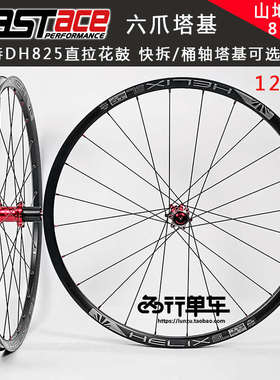 法斯特轮组 DA25/DH825花鼓自编太阳车圈DT辐条山地真空轮组120响