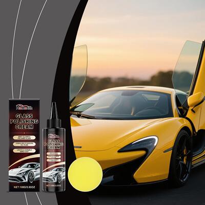 HOMONTH Auto Glass Care Kit - Daily cleaning, shine restorat