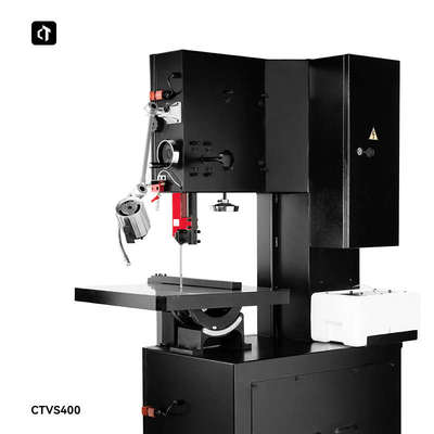 木工全自动带锯木材切割机锯立式机机床金属ctvs400铝