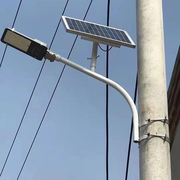 太阳能挑臂路灯led路灯 电线杆抱箍路灯新农村太阳能灯 墙壁路灯