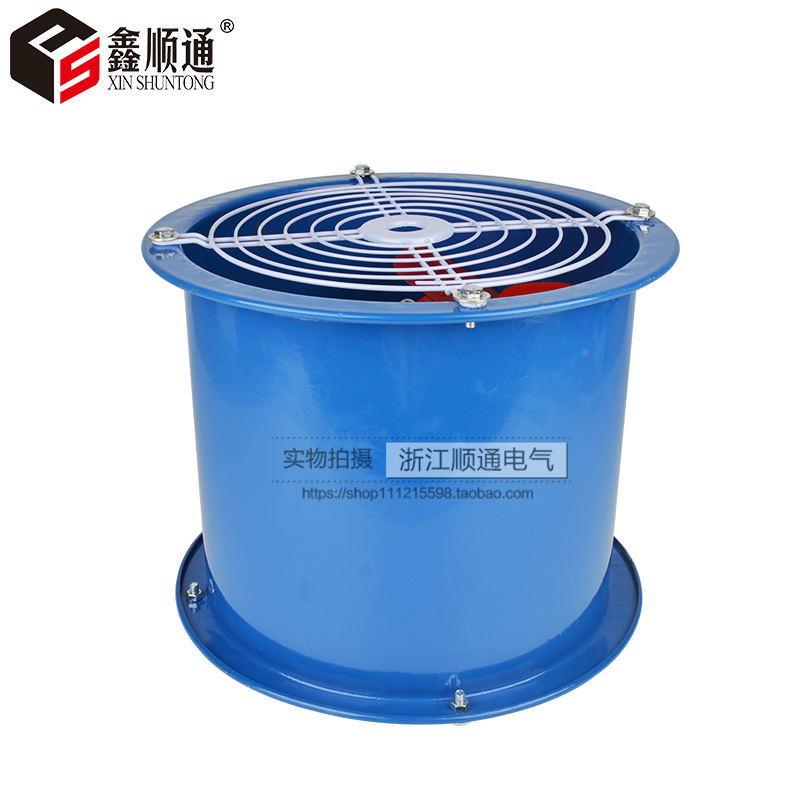 SF4-4圆形管道风机 低机噪声流通风 2流2SF-4-40V轴管道风机【顺