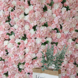 [夏花]仿真花墙网红墙婚庆花墙门店装饰墙可拼接剪裁FW46-032-046