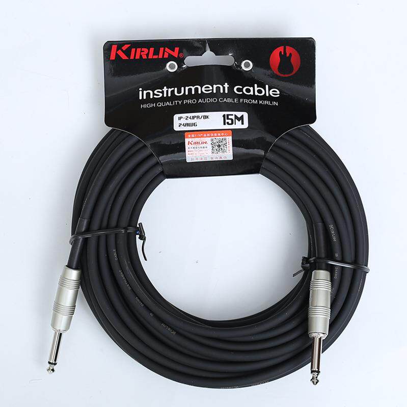 科林kirlin 电箱吉他贝斯连接线IP-241PR演出降噪线拾音器连接线