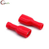 端子.6耳绝缘冷插 250接线 簧.3压连接器母预187fdfd125电线黄铜