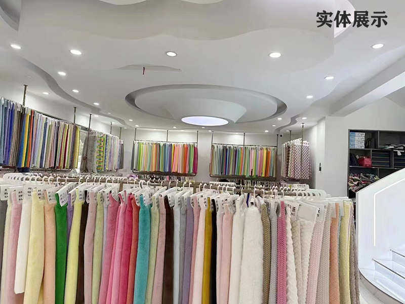 Набивные ткани 兔毛泡泡绒扎染高档服装面料 提印花起泡绒抱枕沙发毛绒布料批发