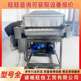 平行毛辊苹果橙子抛光清洗机海产品毛刷清洗机不锈钢清洗机设备