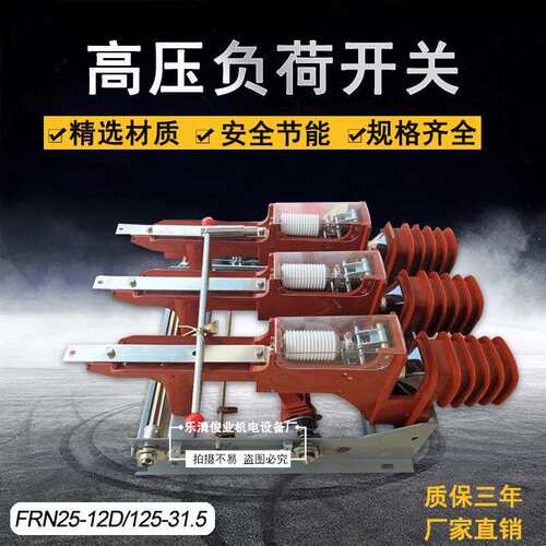 FZRN25-12D/T200-31.5高压真空负荷开关FKN25-12D 户内10KV