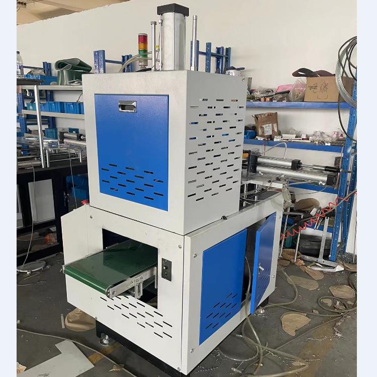 全自动空气炸锅硅油纸托机高速纸盘成型机咖啡过滤利祥机械生产