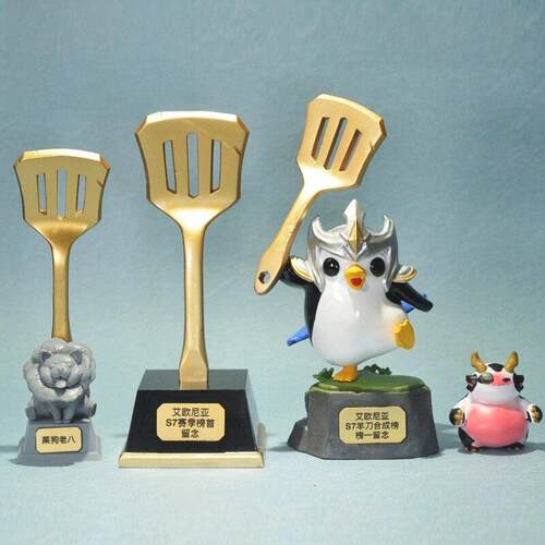 金铲人物奖杯饰品模型周边云小塔木人物饰品礼品